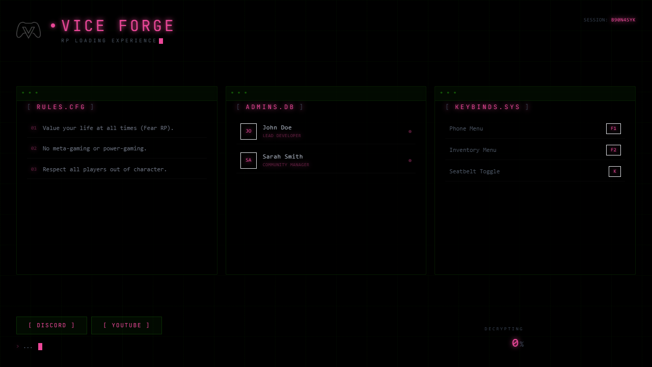 Shadow Grid Screenshot Preview