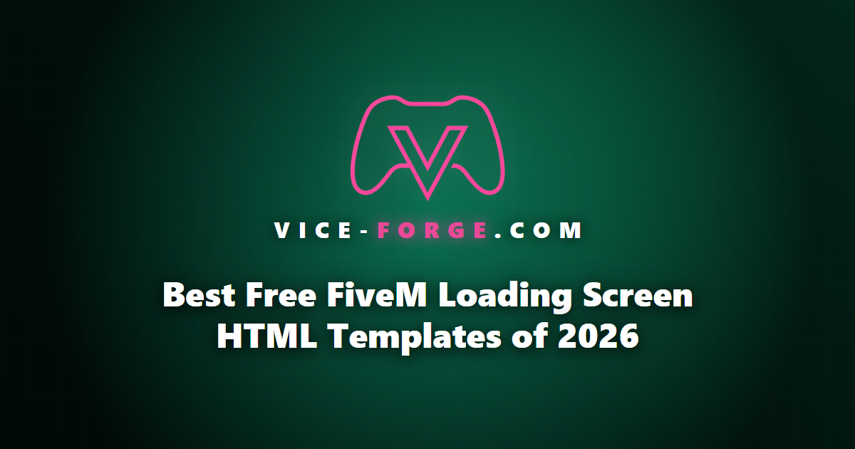 Best Free FiveM Loading Screen HTML Templates of 2026