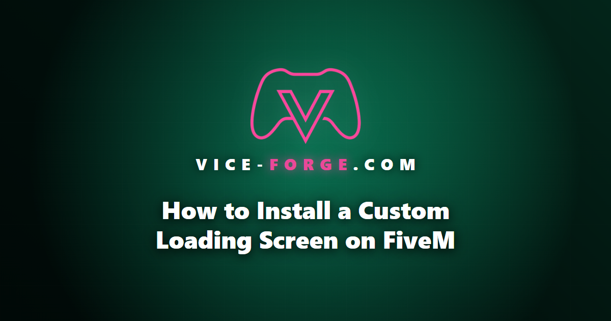 How to Install a Custom Loading Screen on FiveM