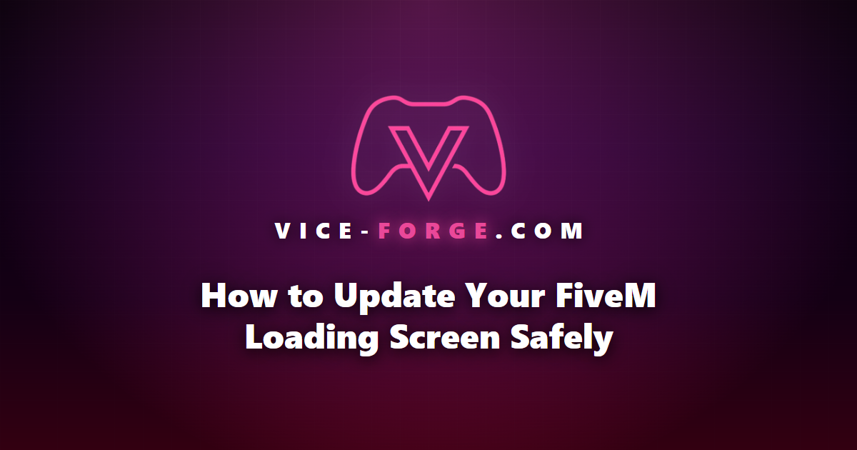 How to Update Your FiveM Loading Screen Safely