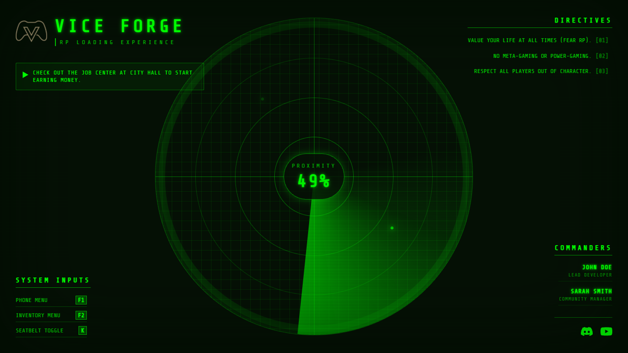 Radar Sweep Preview